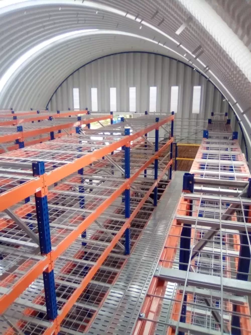 pasillos elevados metálicas costa 